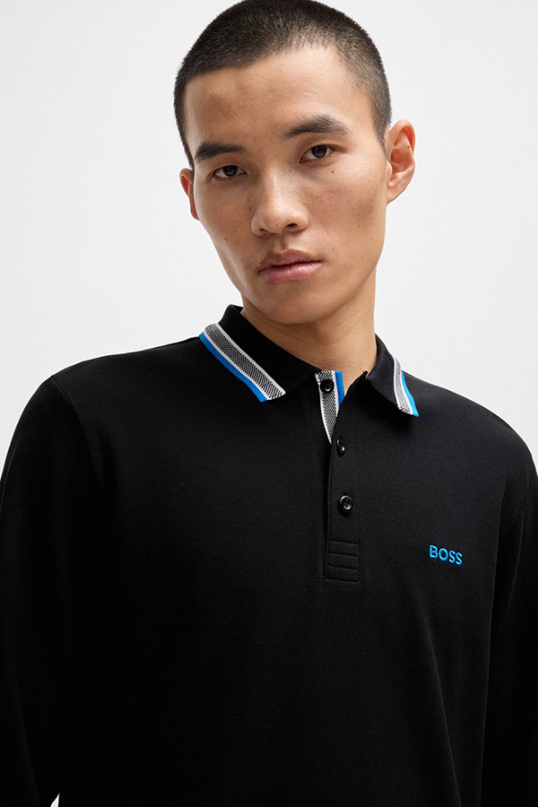 ΜΠΛΟΥΖΑ POLO BOSS - 006 ΜΑΥΡΟ